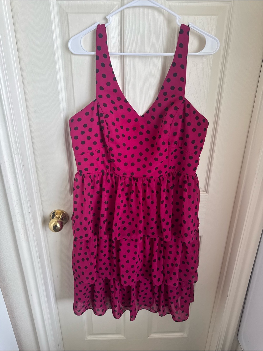 Torrid Polka Dot Ruffle Dress